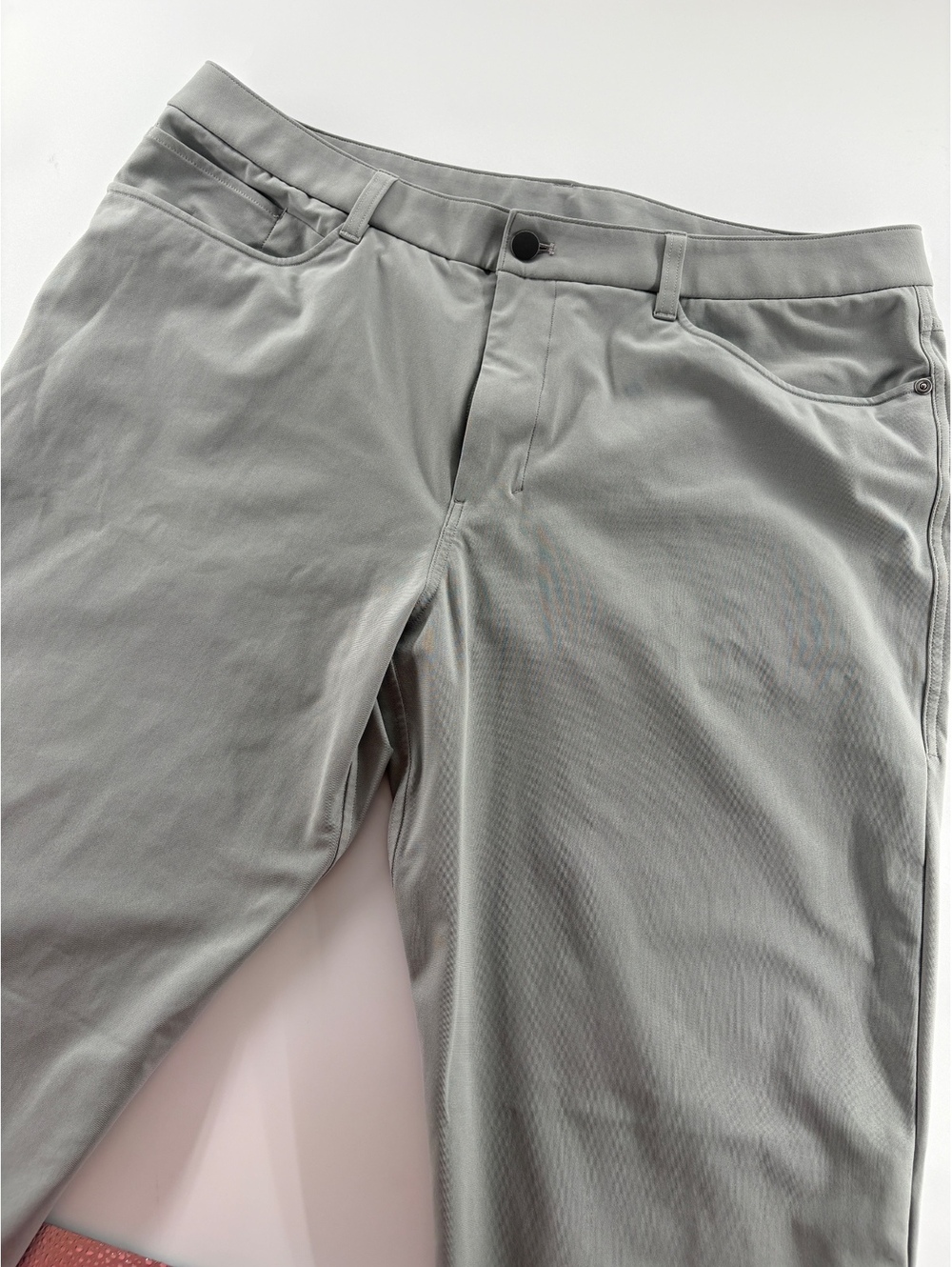 Lululemon ABC Pant Classic Men 36x30 Grey Stretch Golf Chino